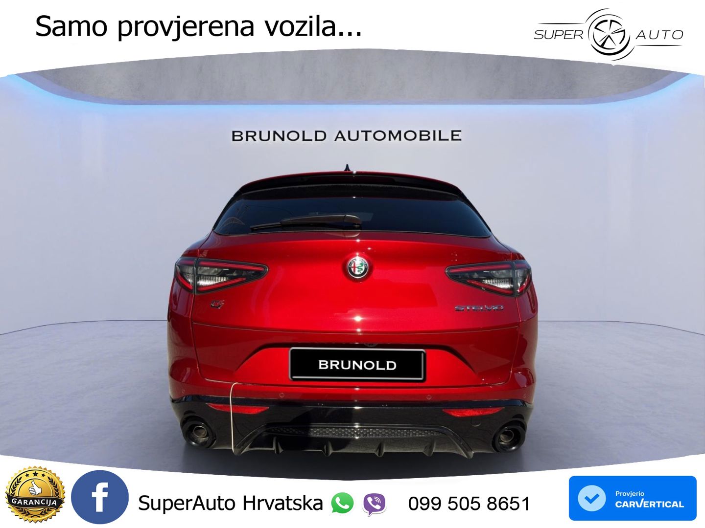 Alfa Romeo Stelvio 2.0 Turbo (280 KS) Q4 Automatic LED+GR SJED+ACC