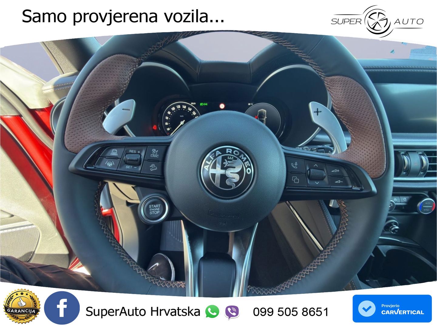 Alfa Romeo Stelvio 2.0 Turbo (280 KS) Q4 Automatic LED+GR SJED+ACC