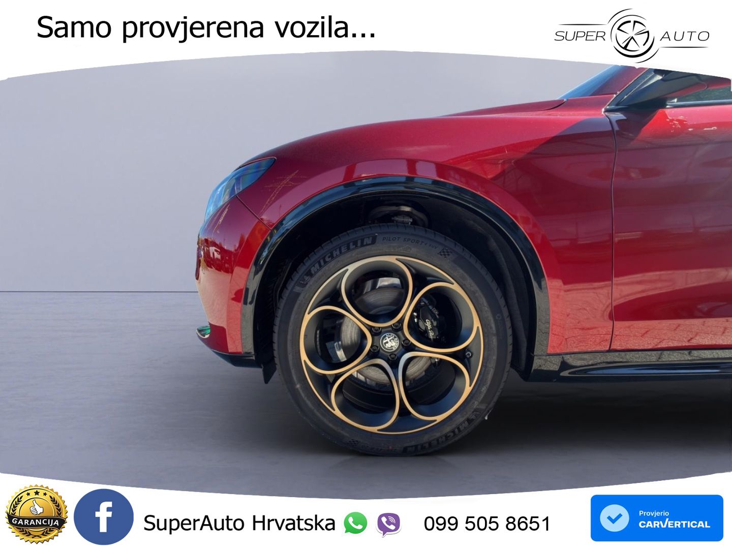 Alfa Romeo Stelvio 2.0 Turbo (280 KS) Q4 Automatic LED+GR SJED+ACC