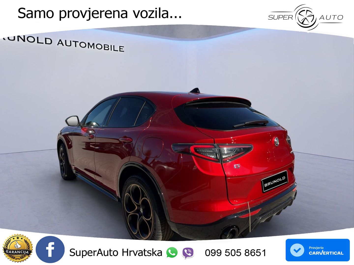 Alfa Romeo Stelvio 2.0 Turbo (280 KS) Q4 Automatic LED+GR SJED+ACC