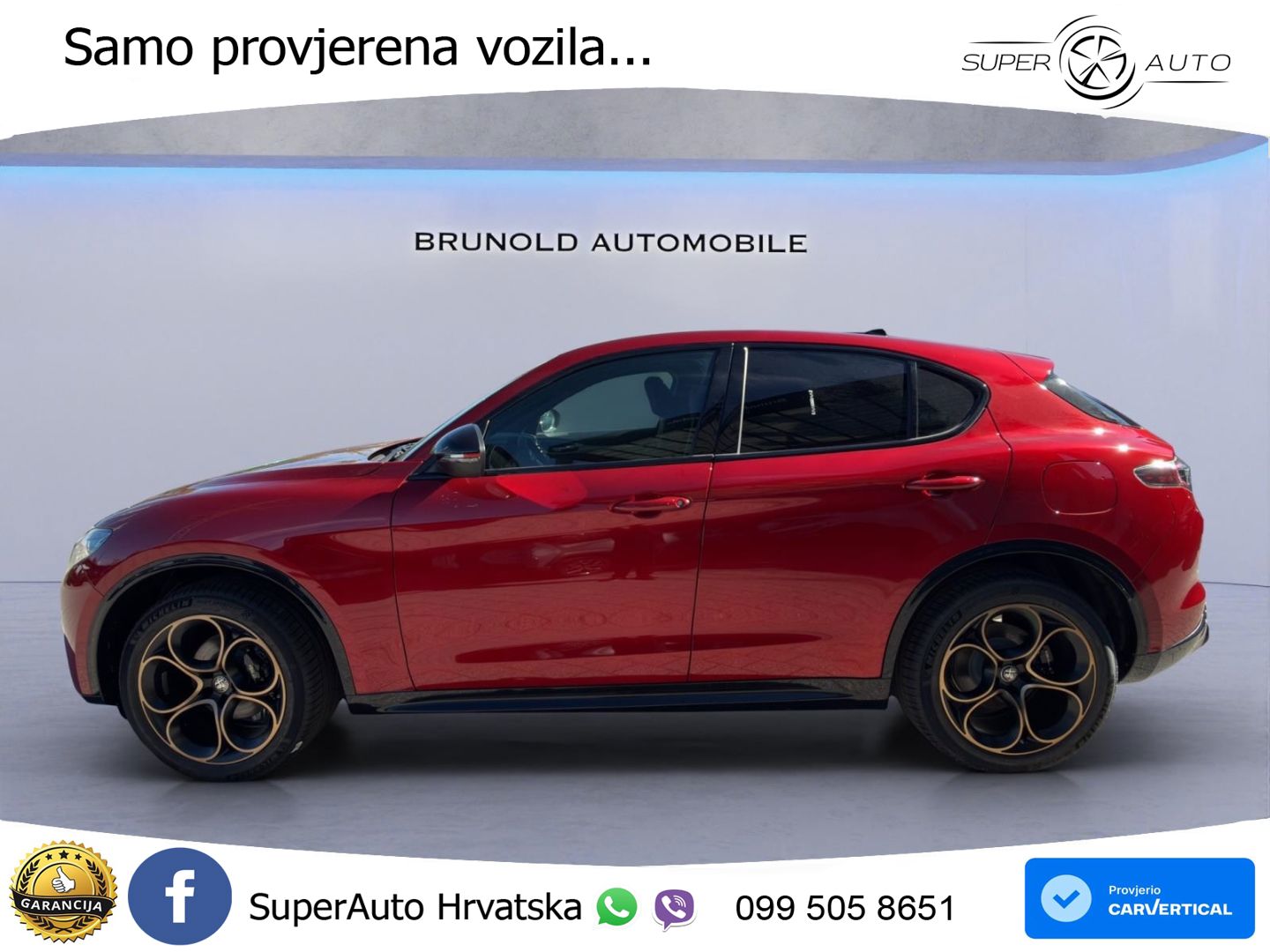 Alfa Romeo Stelvio 2.0 Turbo (280 KS) Q4 Automatic LED+GR SJED+ACC