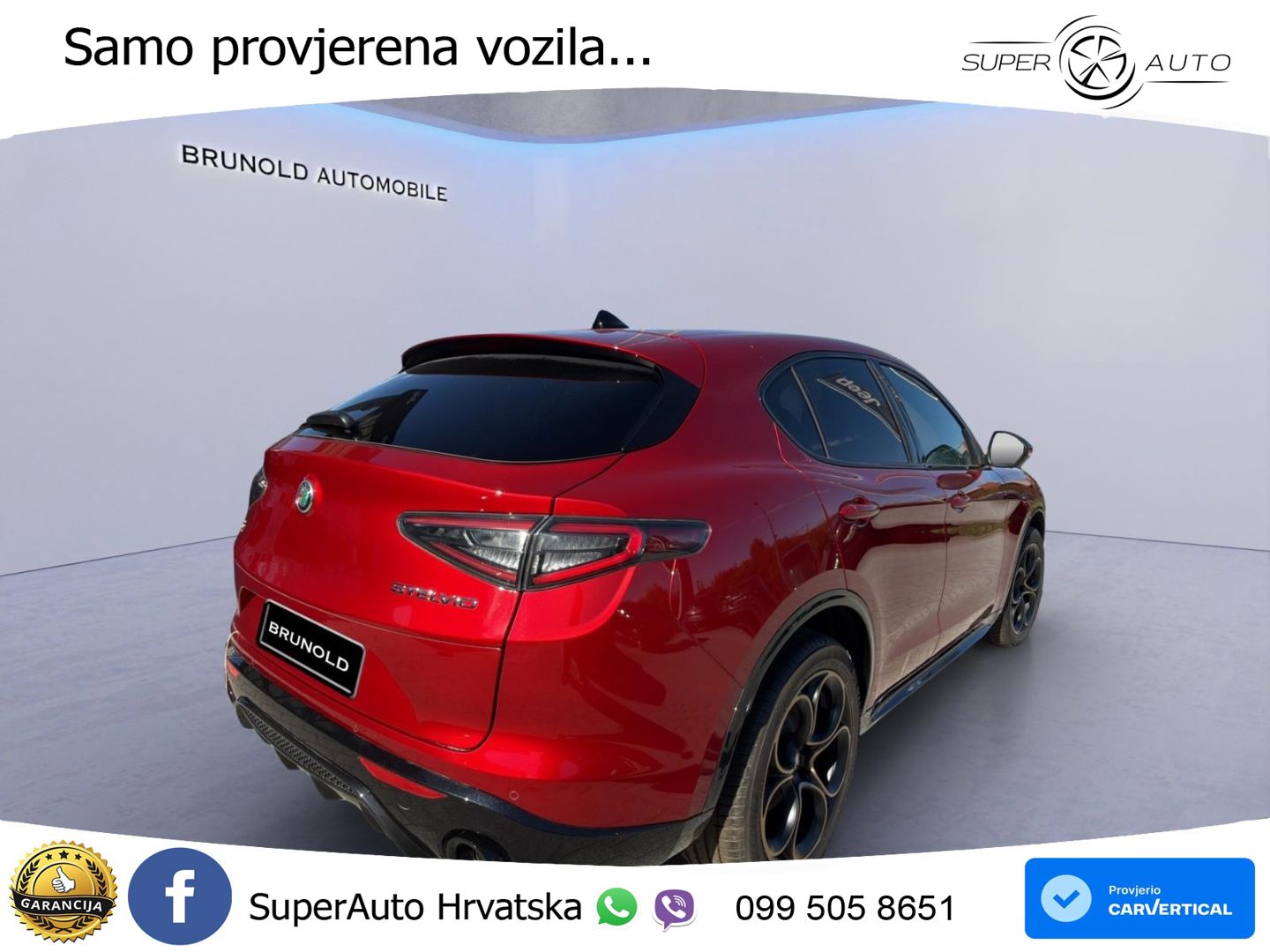 Alfa Romeo Stelvio 2.0 Turbo (280 KS) Q4 Automatic LED+GR SJED+ACC