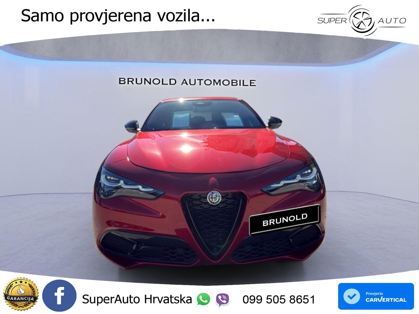 Alfa Romeo Stelvio 2.0 Turbo (280 KS) Q4 Automatic LED+GR SJED+ACC