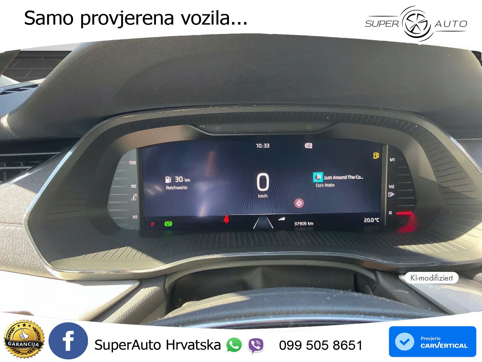 Škoda Octavia Combi 1.5 TSI EVO e-TEC (150 KS) DSG LED+GR SJED+ACC