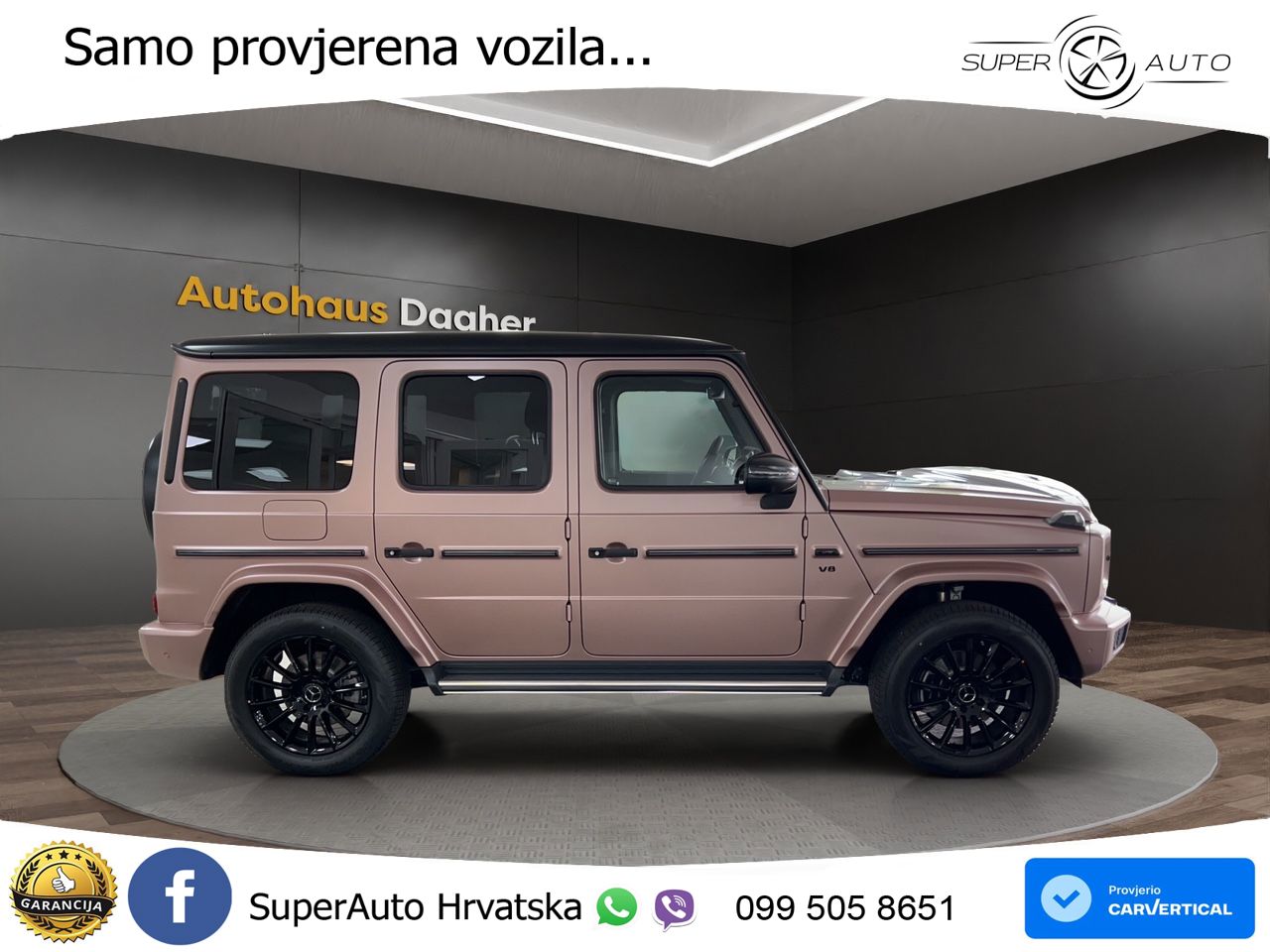 Mercedes G 500 Long V8 (422 KS) 4MATIC 9G-TRONIC LED+GR SJED+ACC