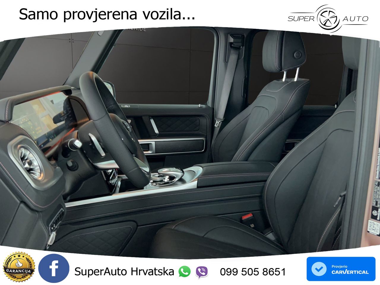 Mercedes G 500 Long V8 (422 KS) 4MATIC 9G-TRONIC LED+GR SJED+ACC