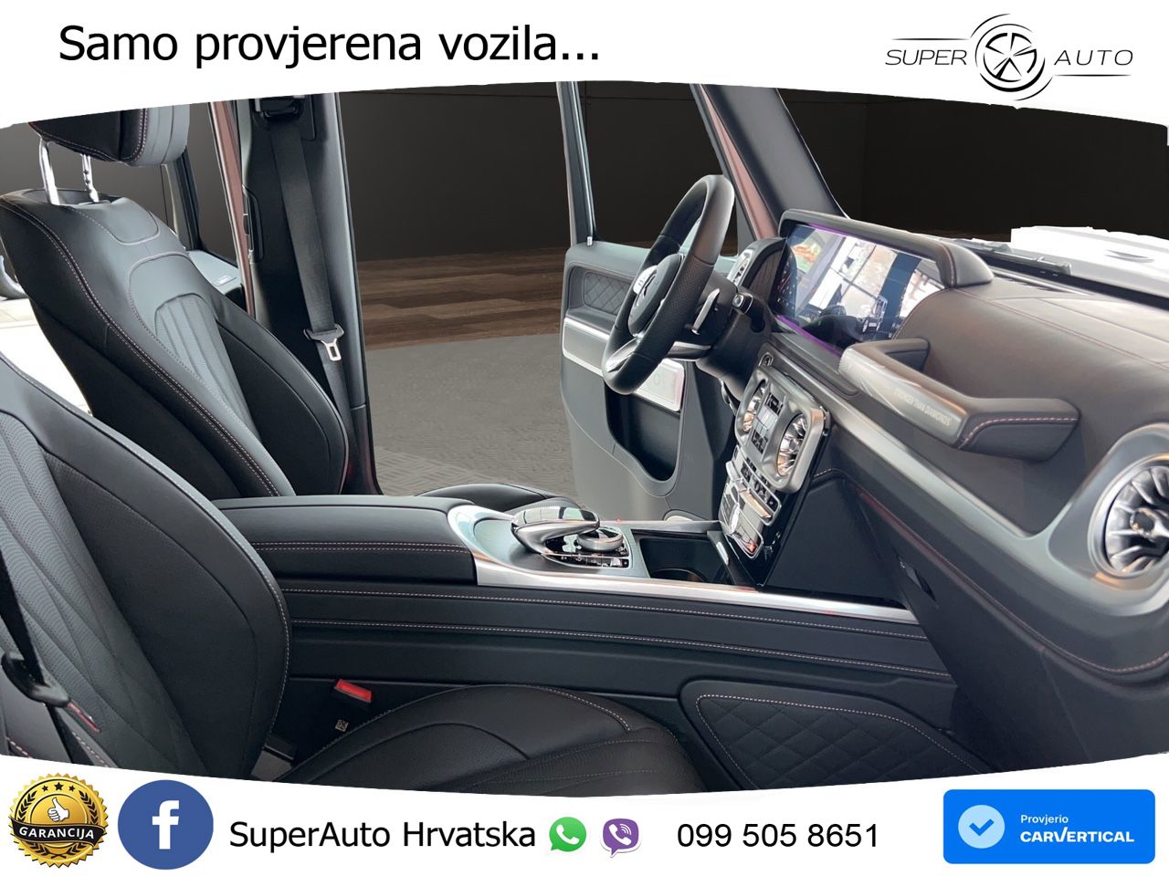 Mercedes G 500 Long V8 (422 KS) 4MATIC 9G-TRONIC LED+GR SJED+ACC