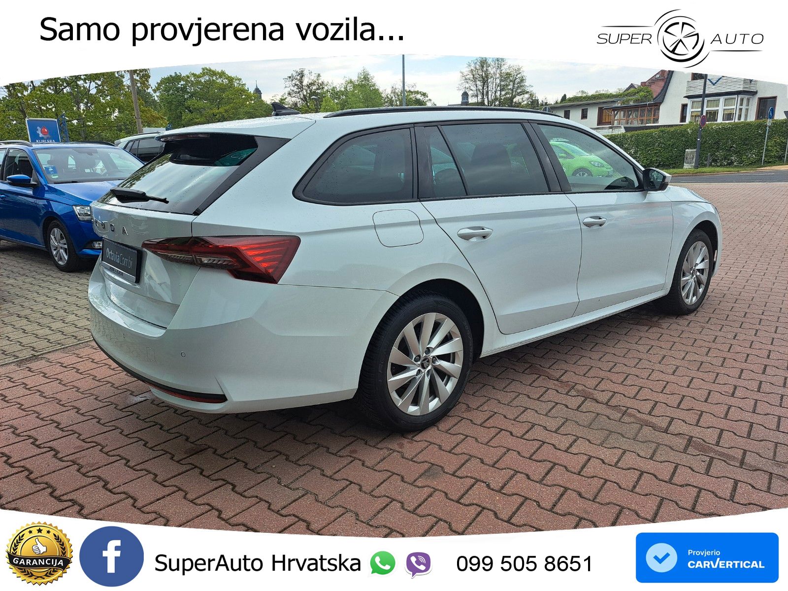Škoda Octavia Combi 1.5 TSI (150 KS) DSG LED+GR SJED+ACC
