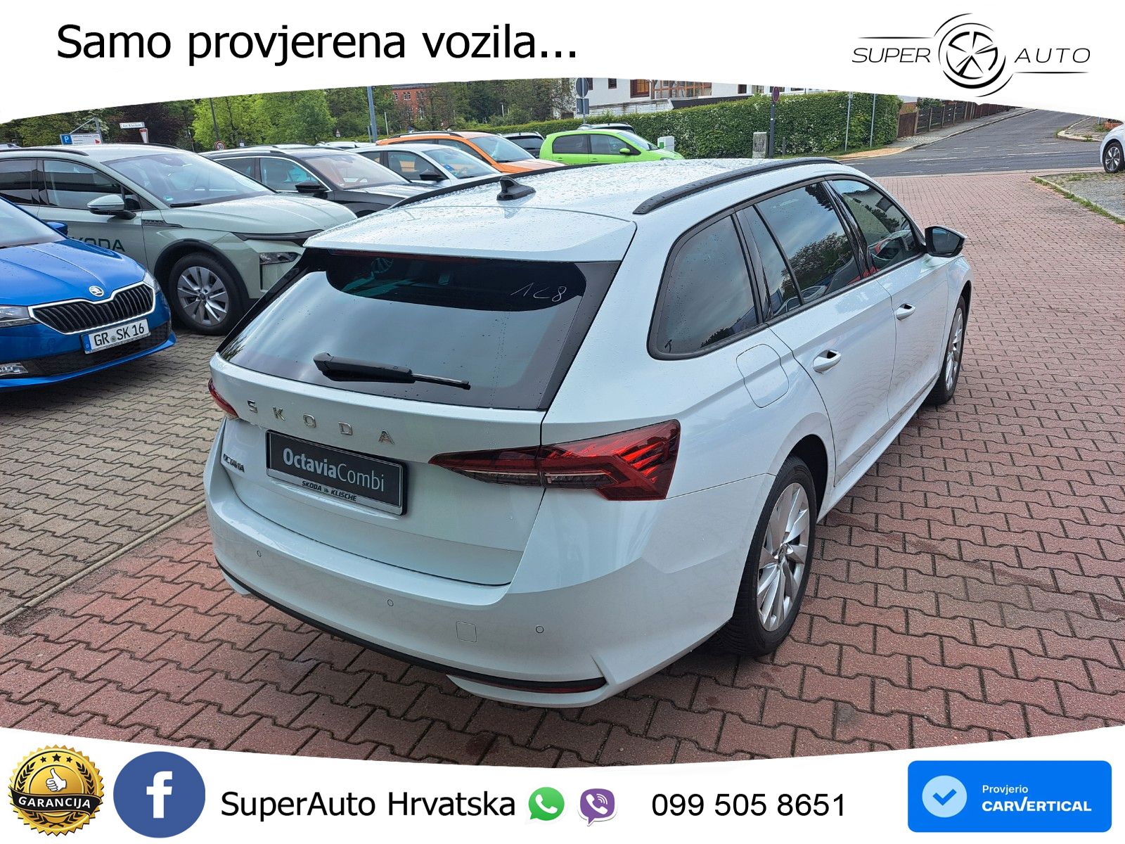 Škoda Octavia Combi 1.5 TSI (150 KS) DSG LED+GR SJED+ACC