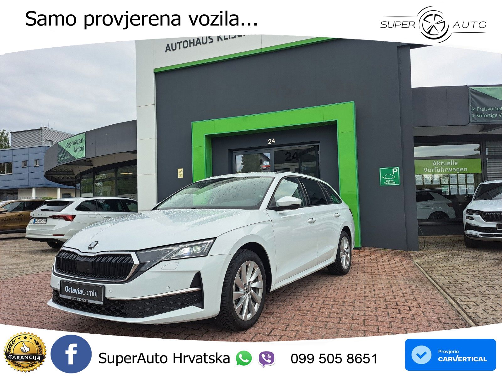 Škoda Octavia Combi 1.5 TSI (150 KS) DSG LED+GR SJED+ACC