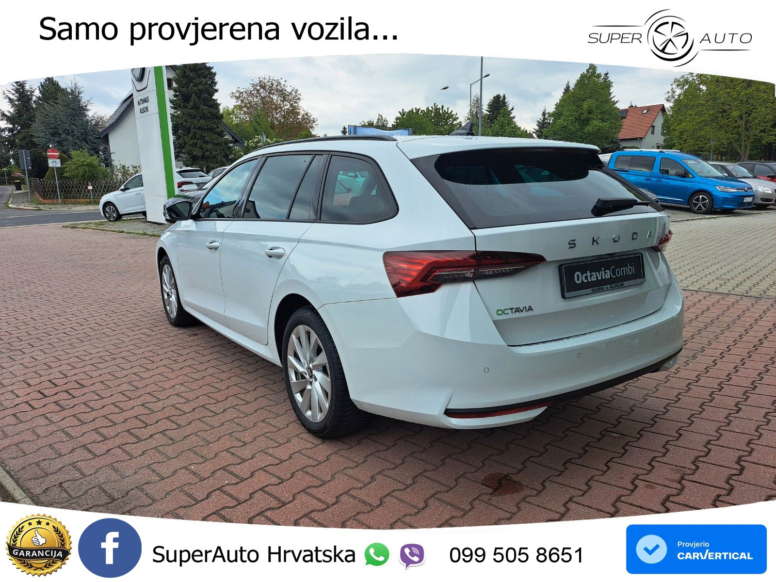 Škoda Octavia Combi 1.5 TSI (150 KS) DSG LED+GR SJED+ACC