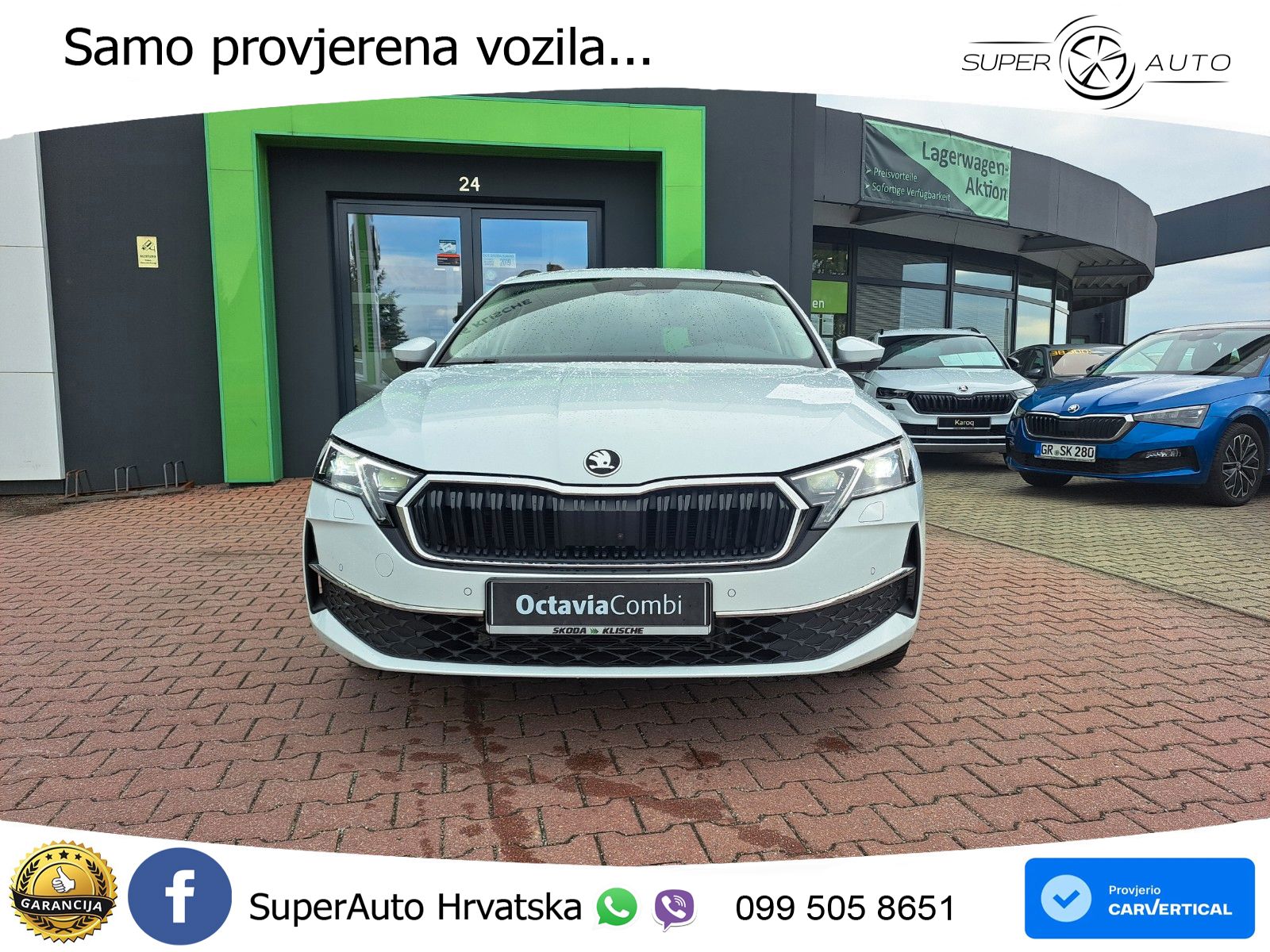 Škoda Octavia Combi 1.5 TSI (150 KS) DSG LED+GR SJED+ACC