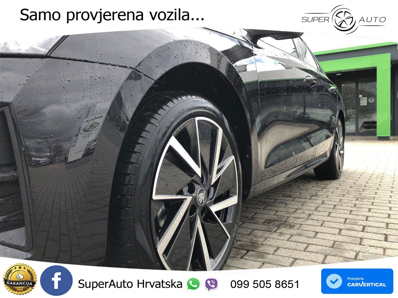 Škoda Octavia Combi 1.5 TSI (150 KS) DSG SportLine MATRIX+GR SJED+KAM