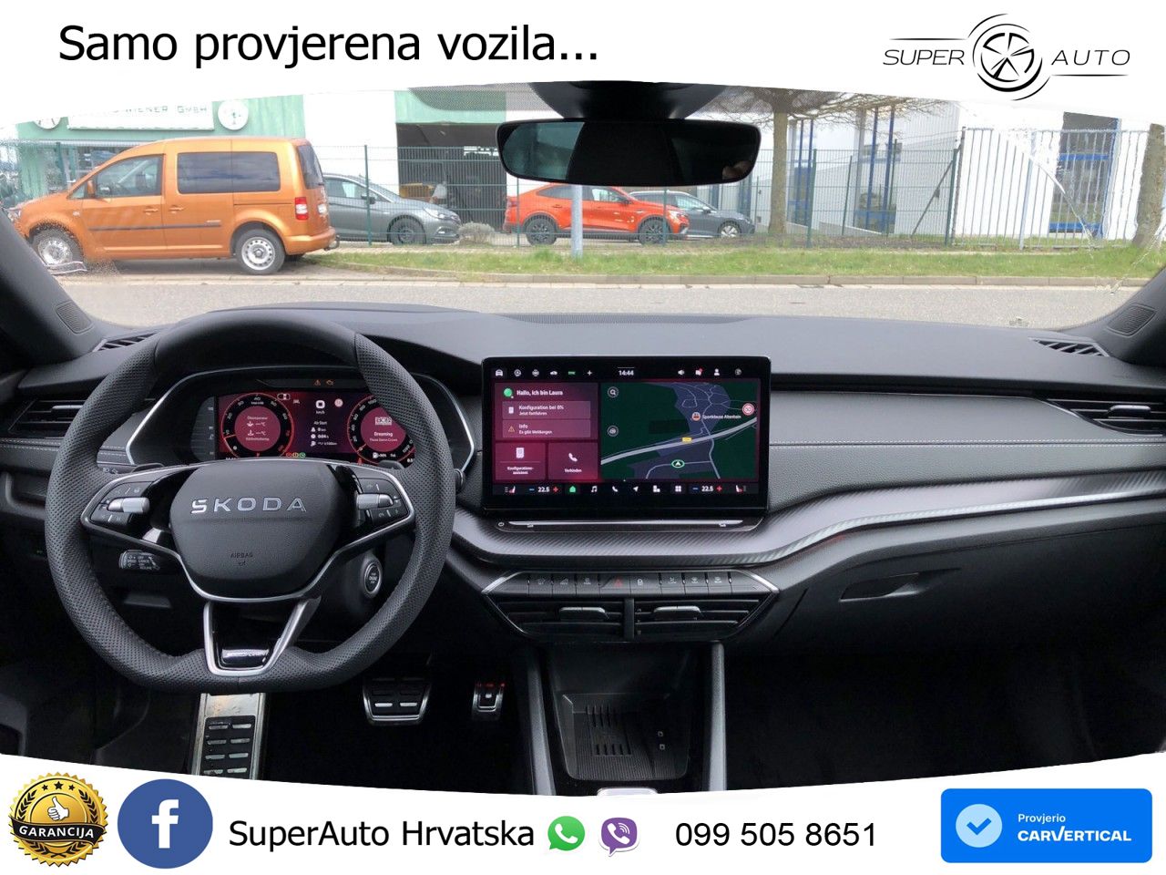 Škoda Octavia Combi 1.5 TSI (150 KS) DSG SportLine MATRIX+GR SJED+KAM