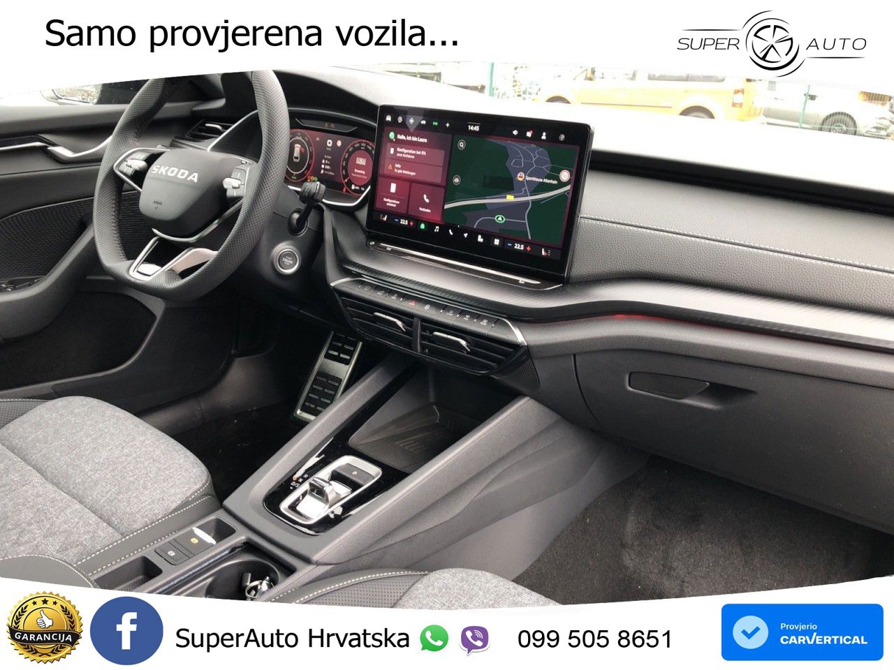 Škoda Octavia Combi 1.5 TSI (150 KS) DSG SportLine MATRIX+GR SJED+KAM