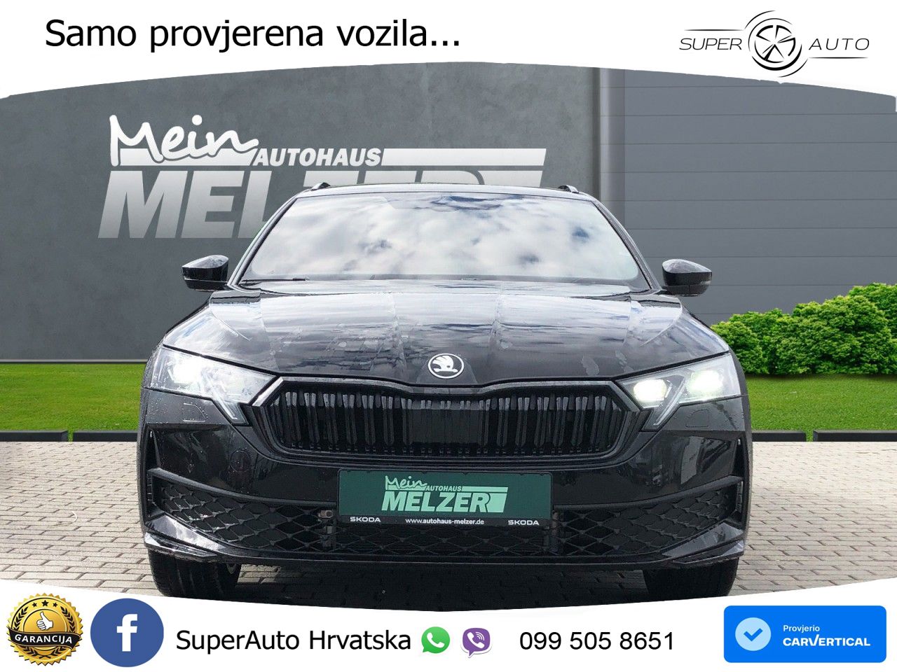 Škoda Octavia Combi 1.5 TSI (150 KS) DSG SportLine MATRIX+GR SJED+KAM