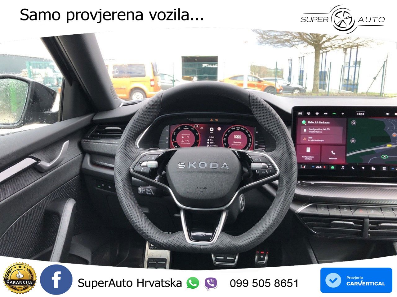 Škoda Octavia Combi 1.5 TSI (150 KS) DSG SportLine MATRIX+GR SJED+KAM
