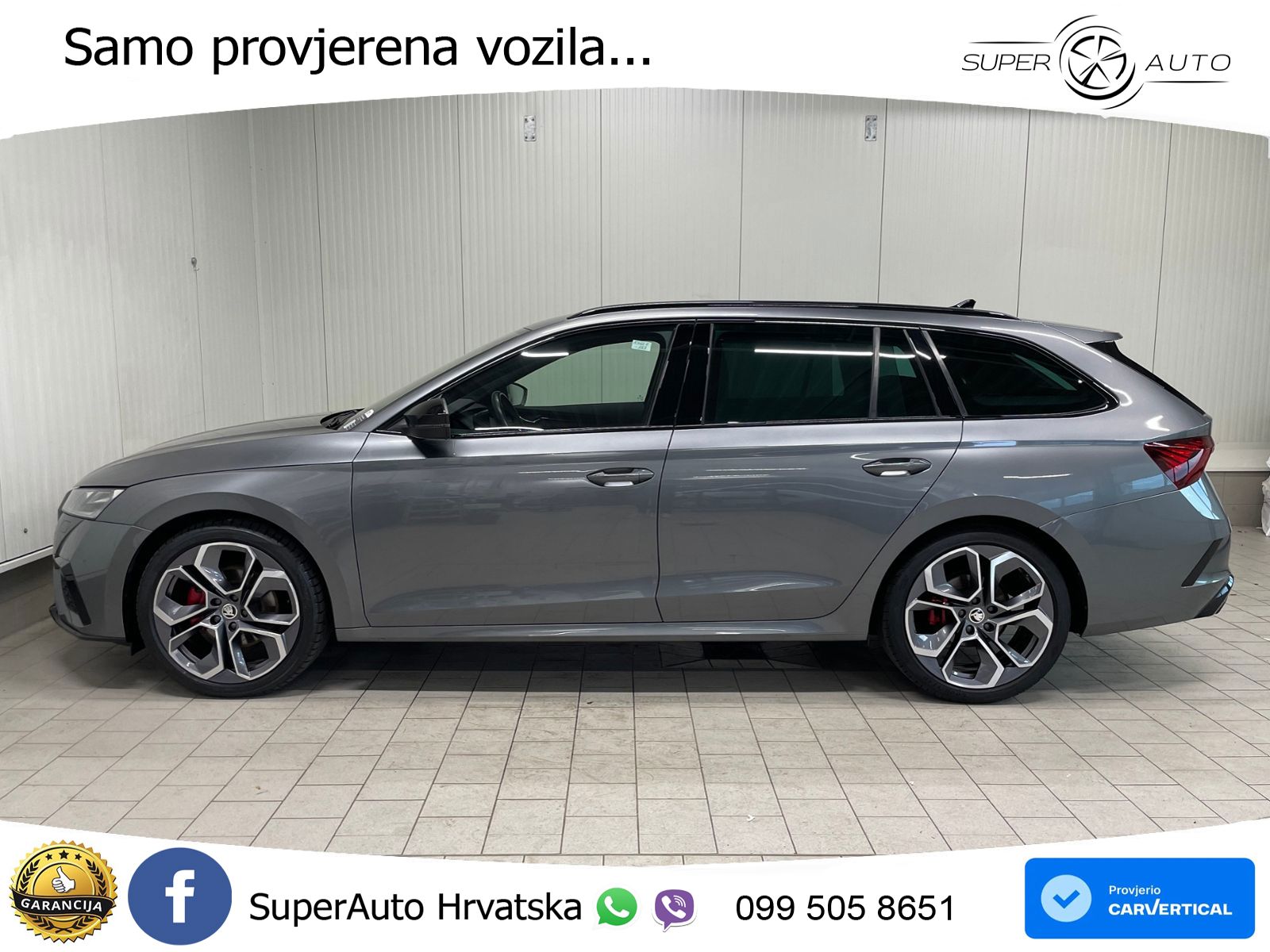 Škoda Octavia Combi RS 2.0 TDI (200 KS) DSG LED+GR SJED+ACC