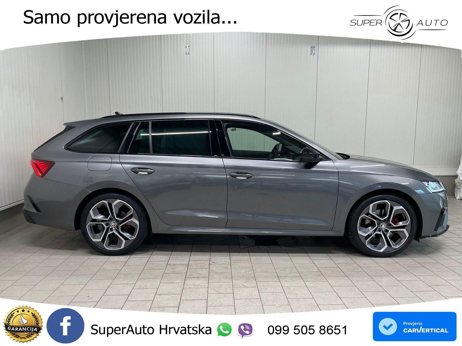 Škoda Octavia Combi RS 2.0 TDI (200 KS) DSG LED+GR SJED+ACC