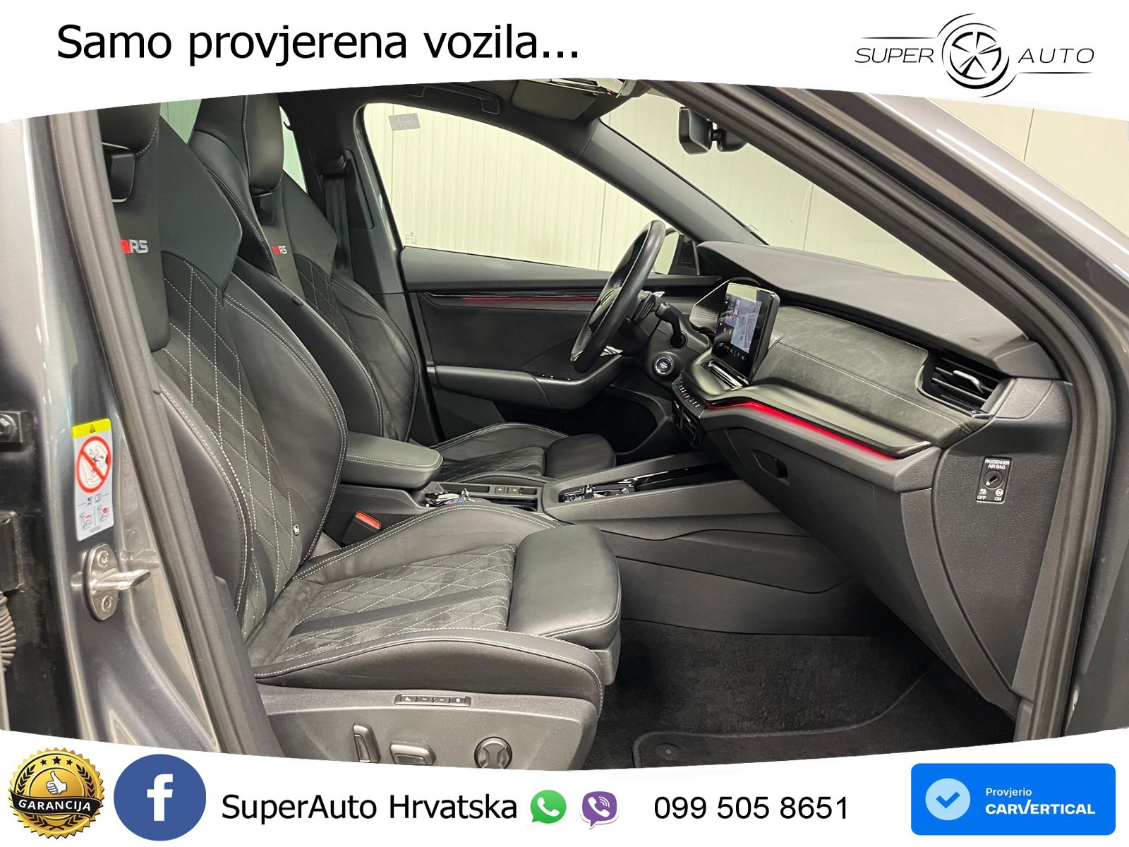 Škoda Octavia Combi RS 2.0 TDI (200 KS) DSG LED+GR SJED+ACC