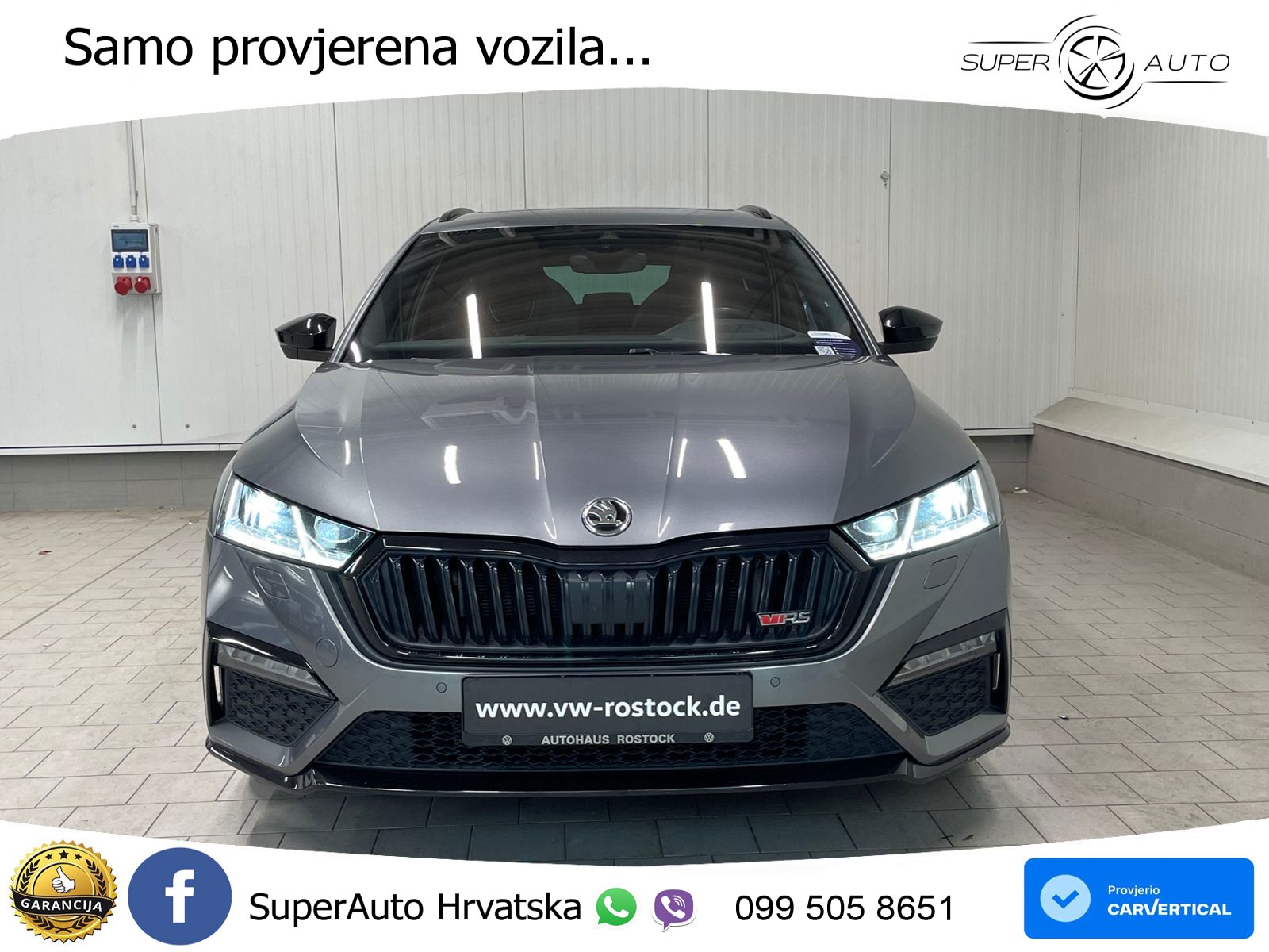 Škoda Octavia Combi RS 2.0 TDI (200 KS) DSG LED+GR SJED+ACC