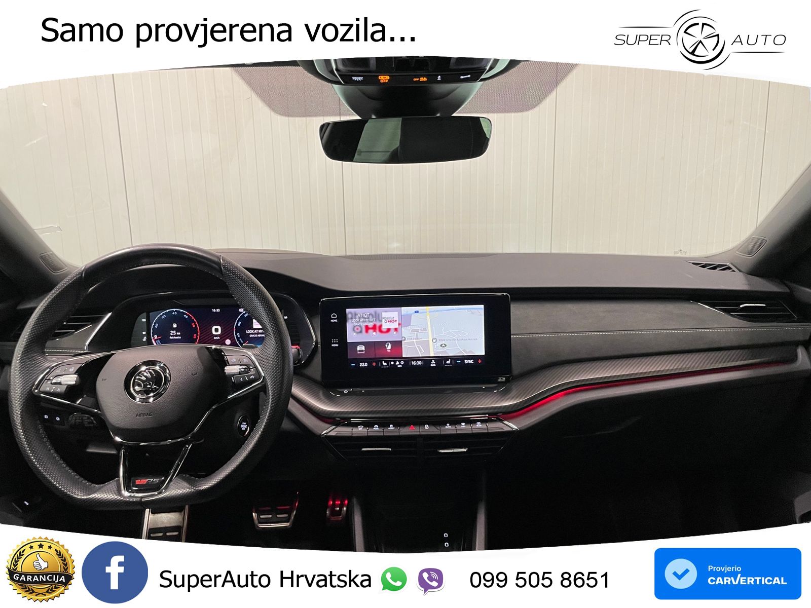 Škoda Octavia Combi RS 2.0 TDI (200 KS) DSG LED+GR SJED+ACC