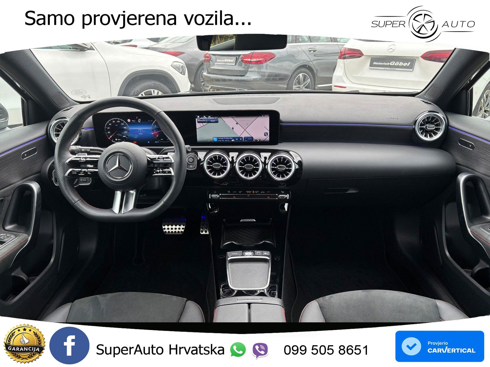 Mercedes-Benz A 200 7G-DCT AMG LED+GR SJED+ACC