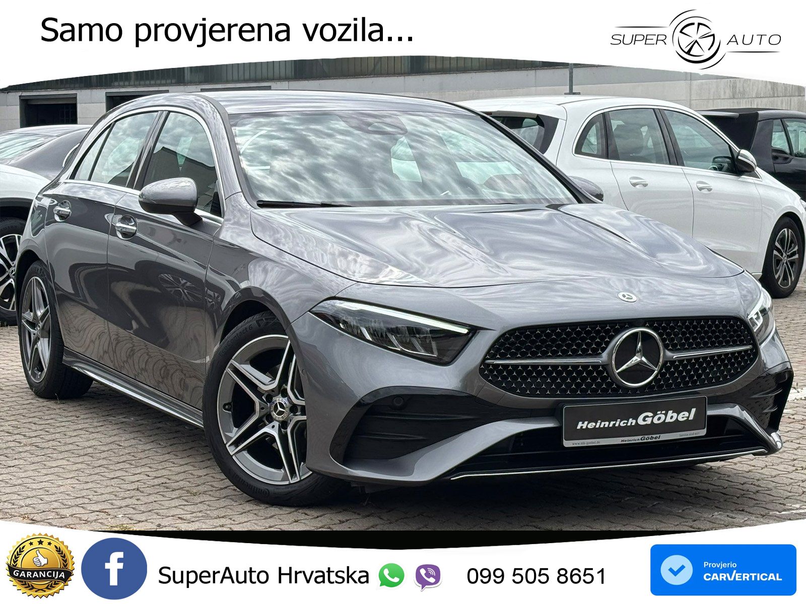 Mercedes-Benz A 200 7G-DCT AMG LED+GR SJED+ACC