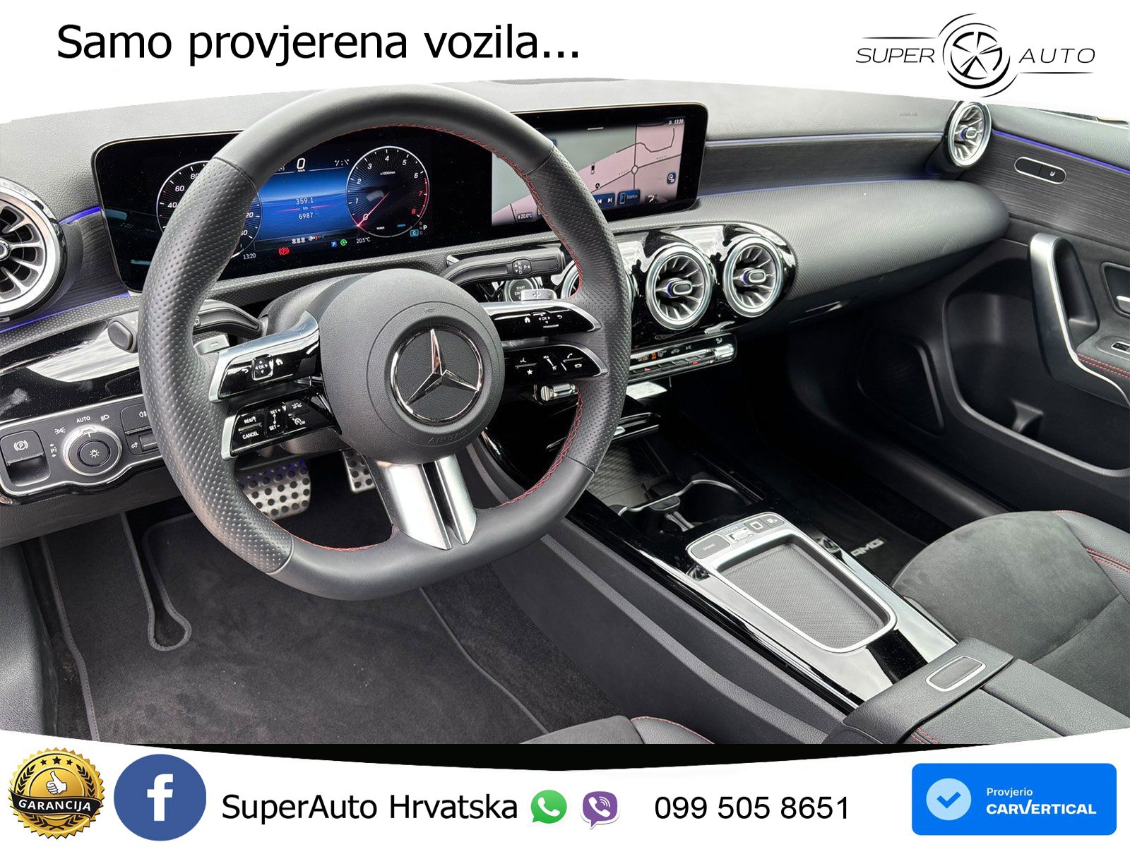 Mercedes-Benz A 200 7G-DCT AMG LED+GR SJED+ACC