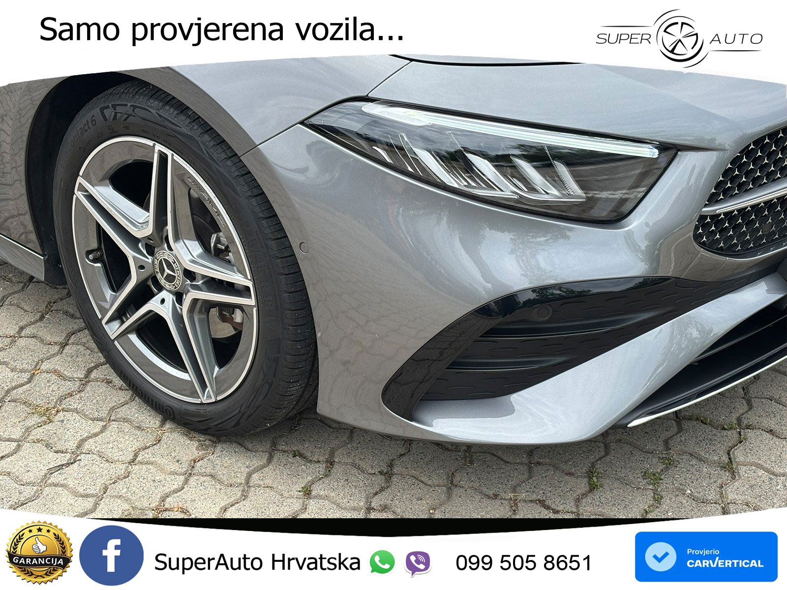 Mercedes-Benz A 200 7G-DCT AMG LED+GR SJED+ACC