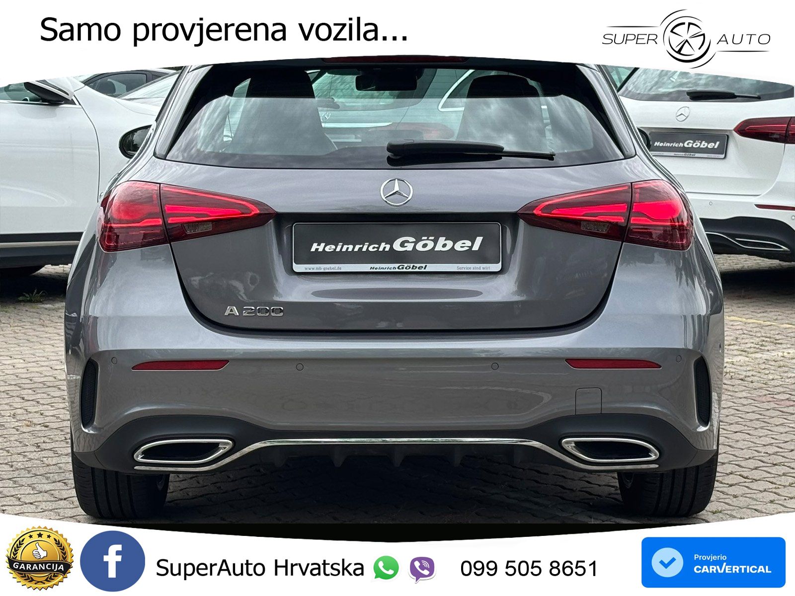 Mercedes-Benz A 200 7G-DCT AMG LED+GR SJED+ACC