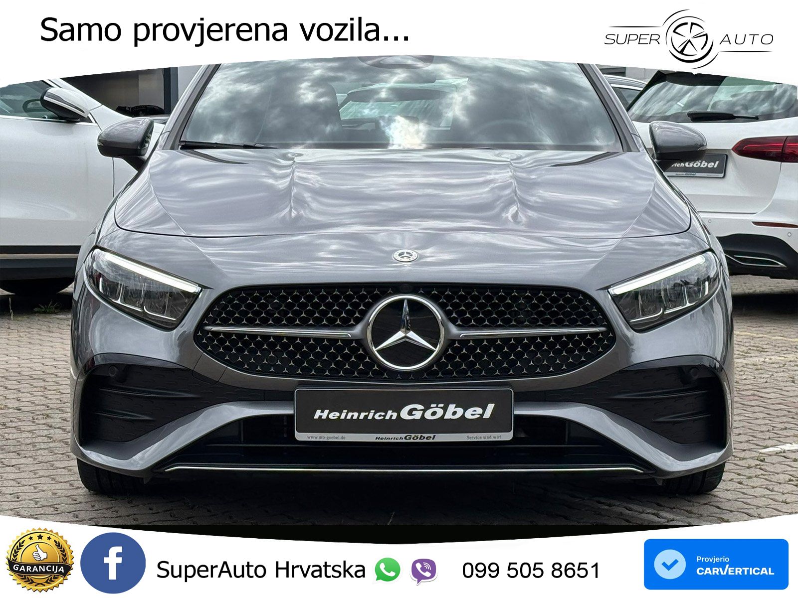 Mercedes-Benz A 200 7G-DCT AMG LED+GR SJED+ACC