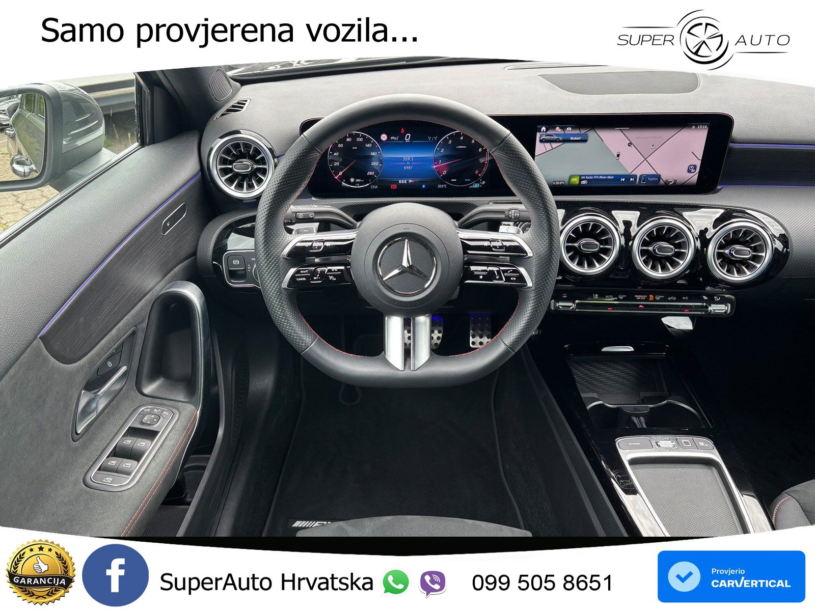 Mercedes-Benz A 200 7G-DCT AMG LED+GR SJED+ACC