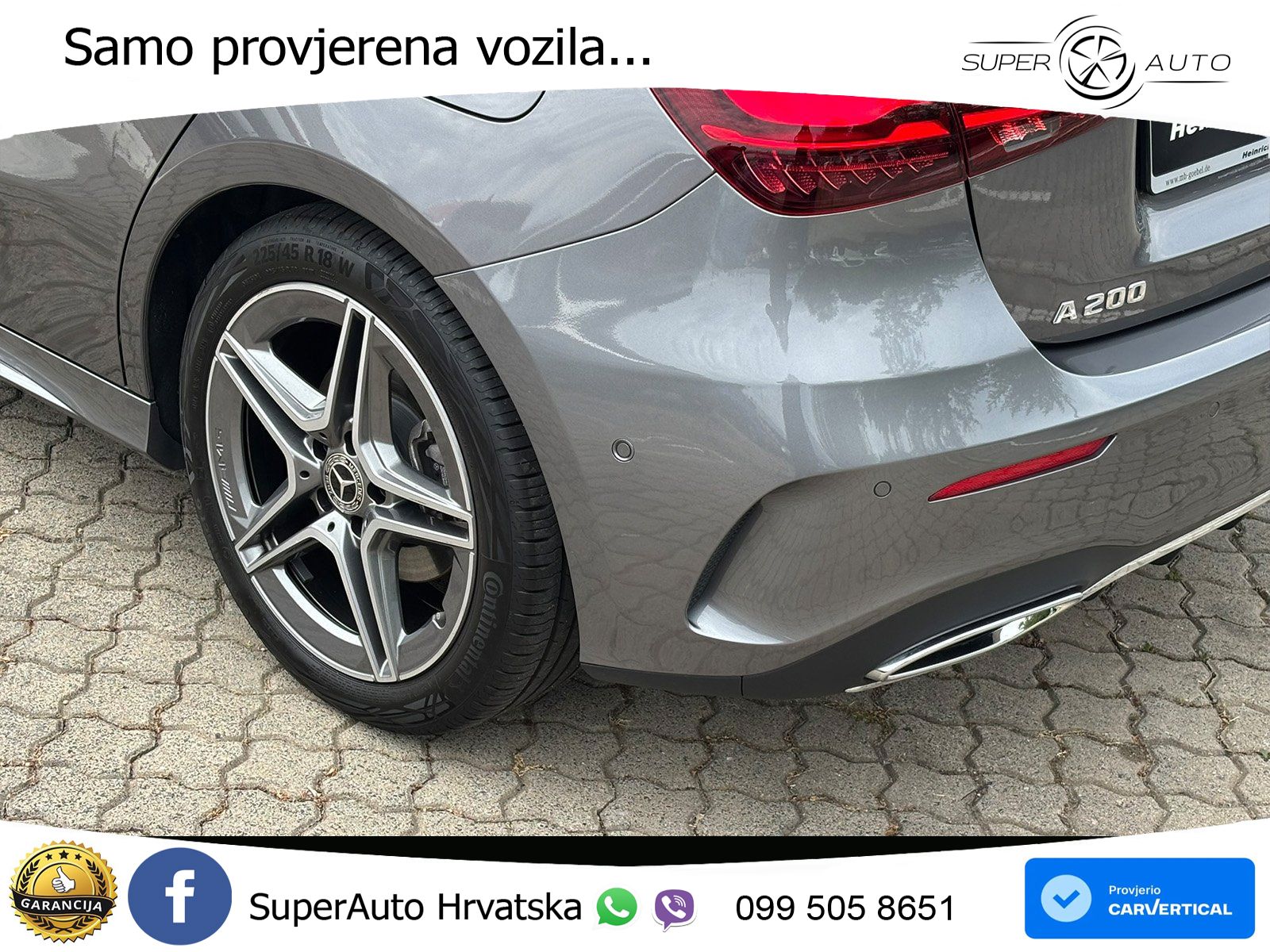 Mercedes-Benz A 200 7G-DCT AMG LED+GR SJED+ACC