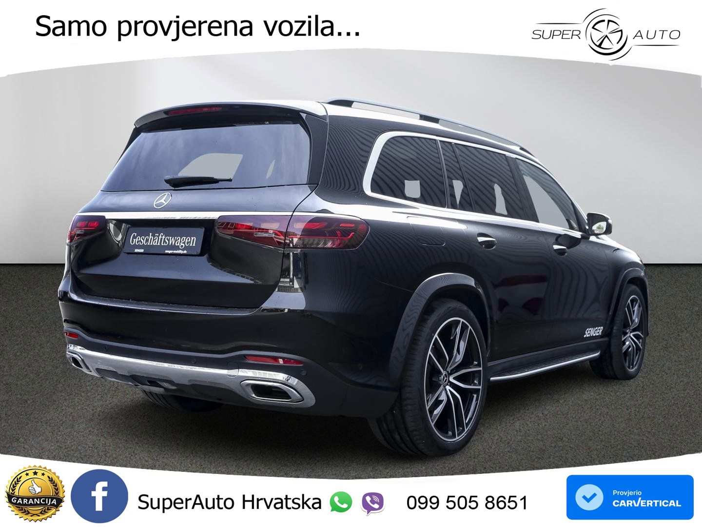 Mercedes-Benz GLS GLS 350d EQ Boost 4MATIC 9G-TRONIC AMG ZRAČNI+ACC+GR SJED+360+PANO