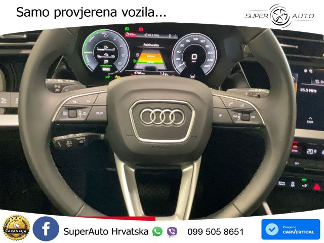 Audi A3 Sportback 40 TFSI e (204 KS) Plug-in Hybrid S tronic advanced MATRIX+GR SJED+KAM
