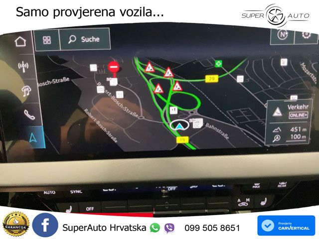 Audi A3 Sportback 40 TFSI e (204 KS) Plug-in Hybrid S tronic advanced MATRIX+GR SJED+KAM