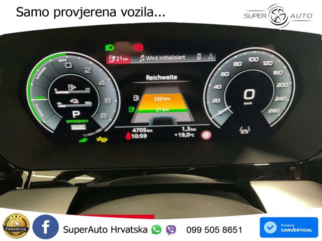 Audi A3 Sportback 40 TFSI e (204 KS) Plug-in Hybrid S tronic advanced MATRIX+GR SJED+KAM