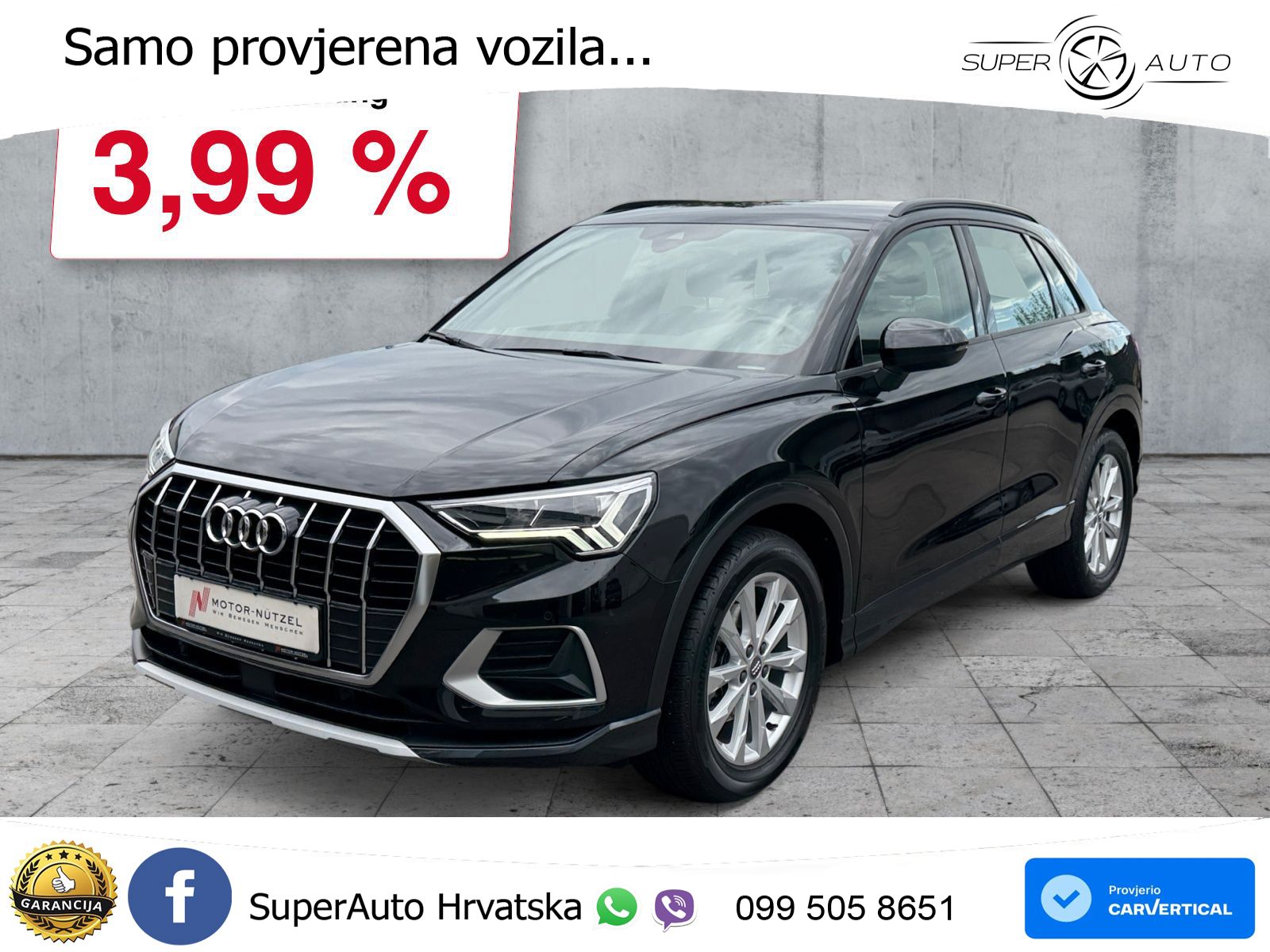 Audi Q3 35 TDI (150 KS) quattro S tronic advanced
