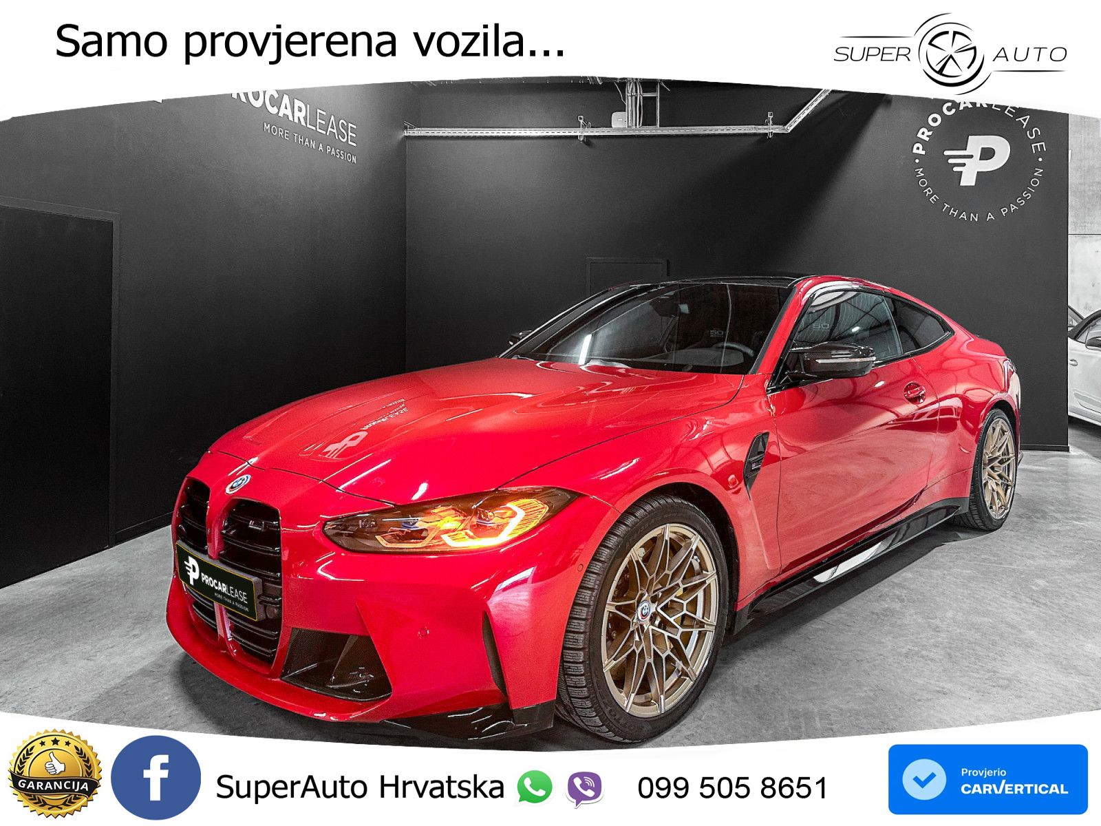 BMW M4 Competition 3.0 (510 KS) Steptronic