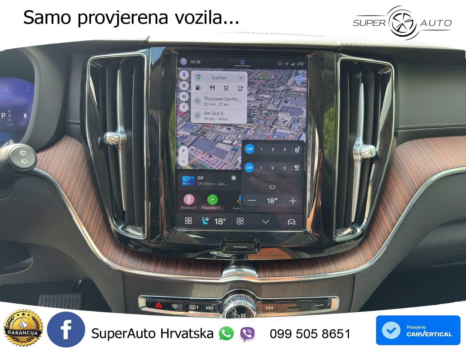 Volvo XC60 B4 Diesel AWD Geartronic ACC+HEAD+4xGR SJED+360+PANO
