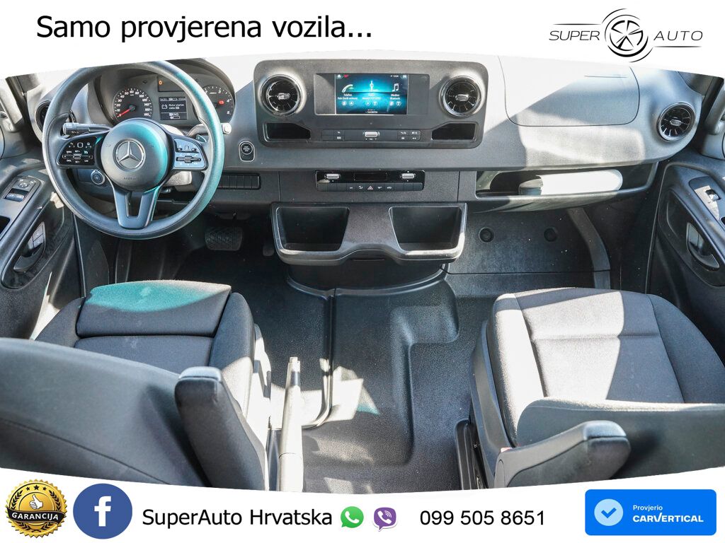 Mercedes-Benz Sprinter 319 CDI DoKa Pritsche 4x4 Automatik LED 190 KS