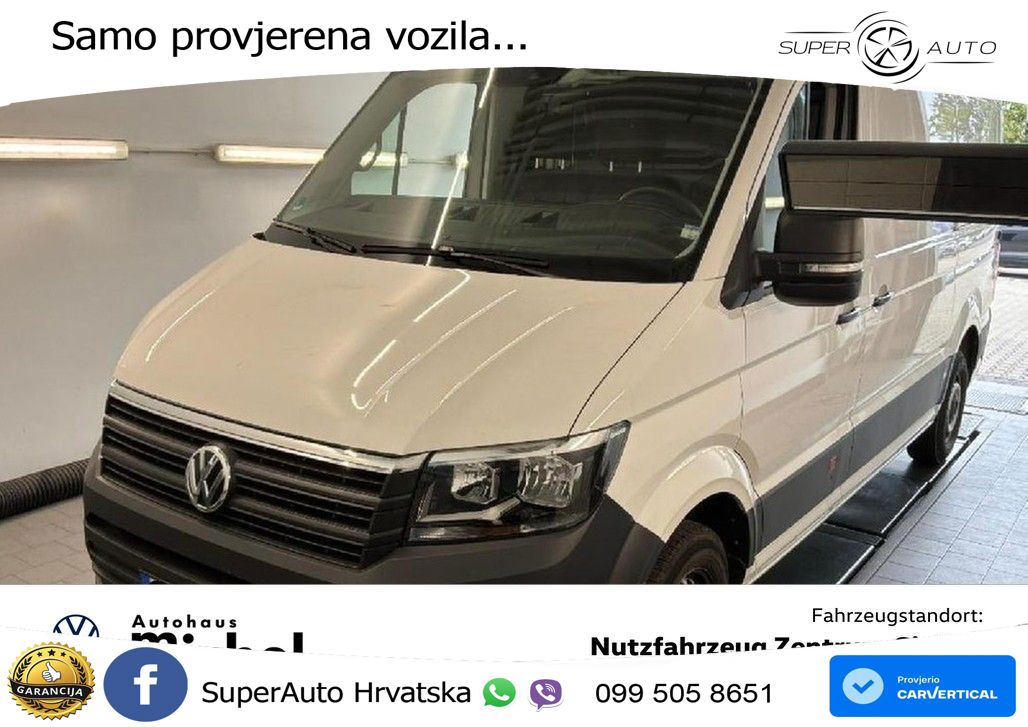 Volkswagen Crafter 35 Kasten TDI mittellang Klima ACC Kamer 140 KS