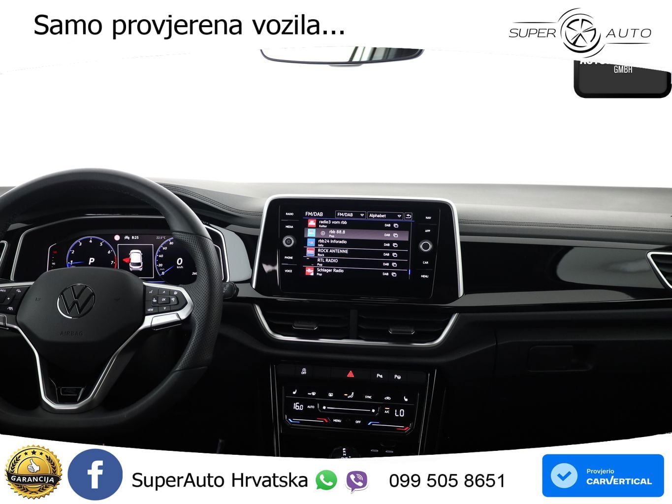 Volkswagen T-Roc 1.5 TSI (150 KS) DSG R-Line LED+GR SJED+ACC