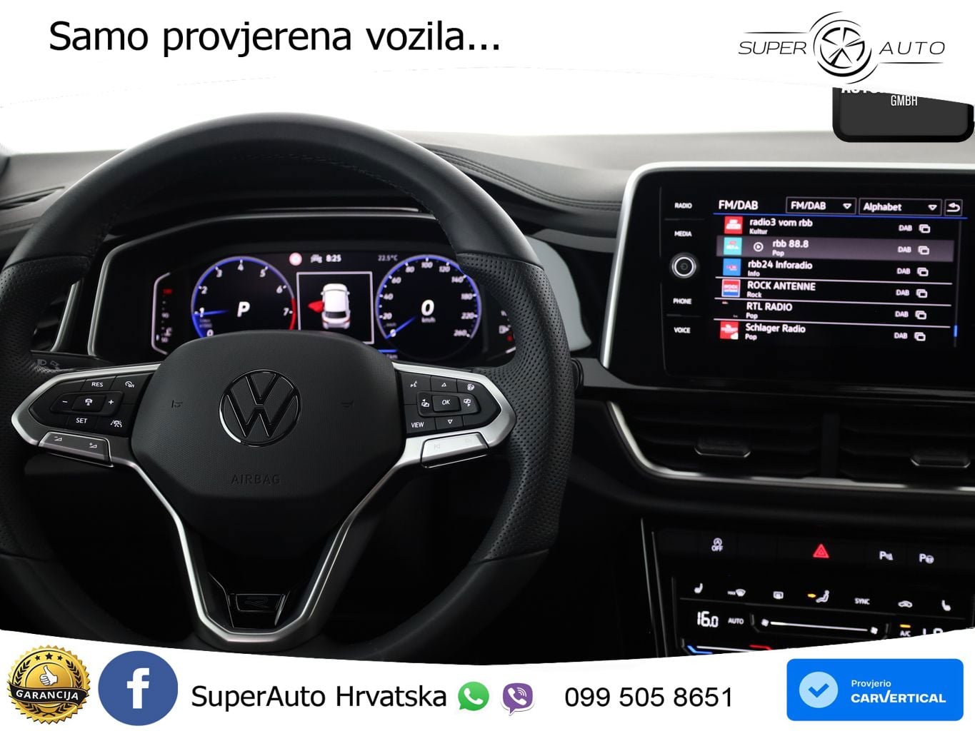 Volkswagen T-Roc 1.5 TSI (150 KS) DSG R-Line LED+GR SJED+ACC