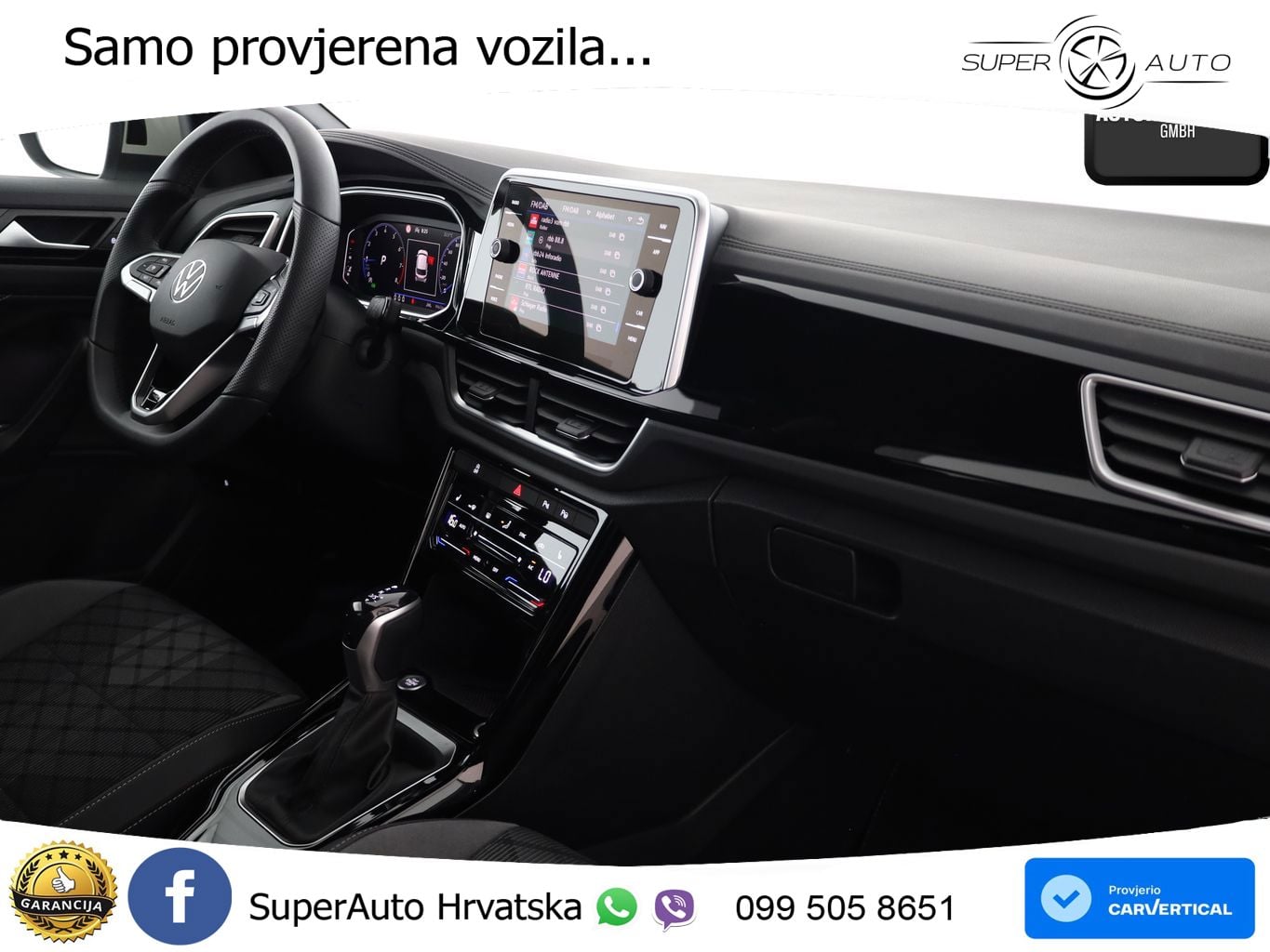 Volkswagen T-Roc 1.5 TSI (150 KS) DSG R-Line LED+GR SJED+ACC