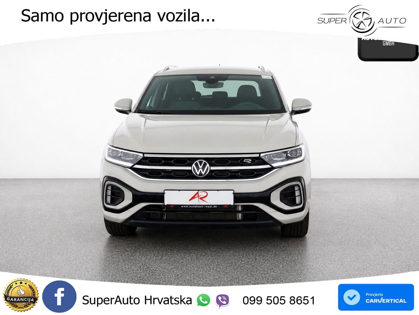 Volkswagen T-Roc 1.5 TSI (150 KS) DSG R-Line LED+GR SJED+ACC