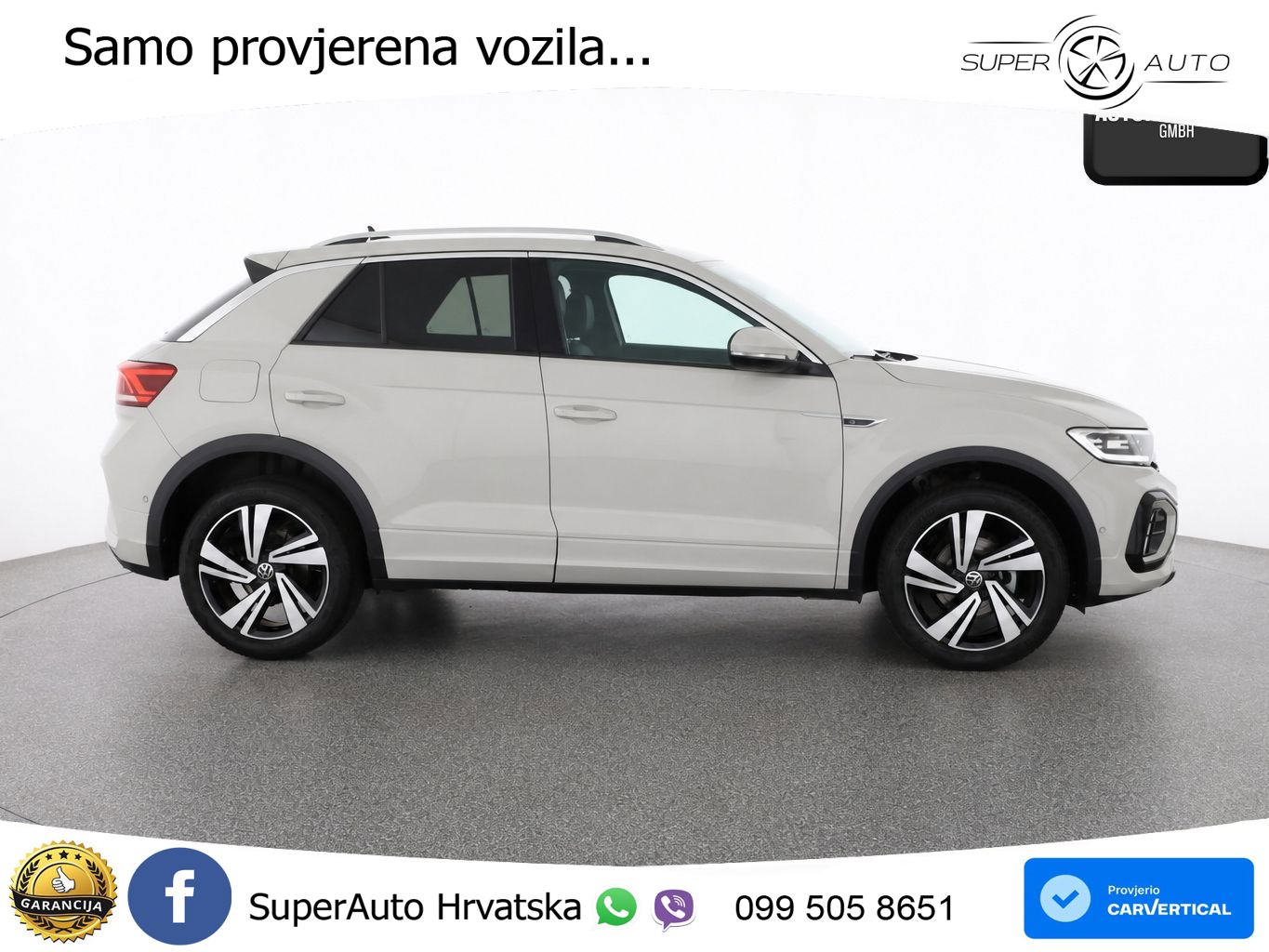 Volkswagen T-Roc 1.5 TSI (150 KS) DSG R-Line LED+GR SJED+ACC