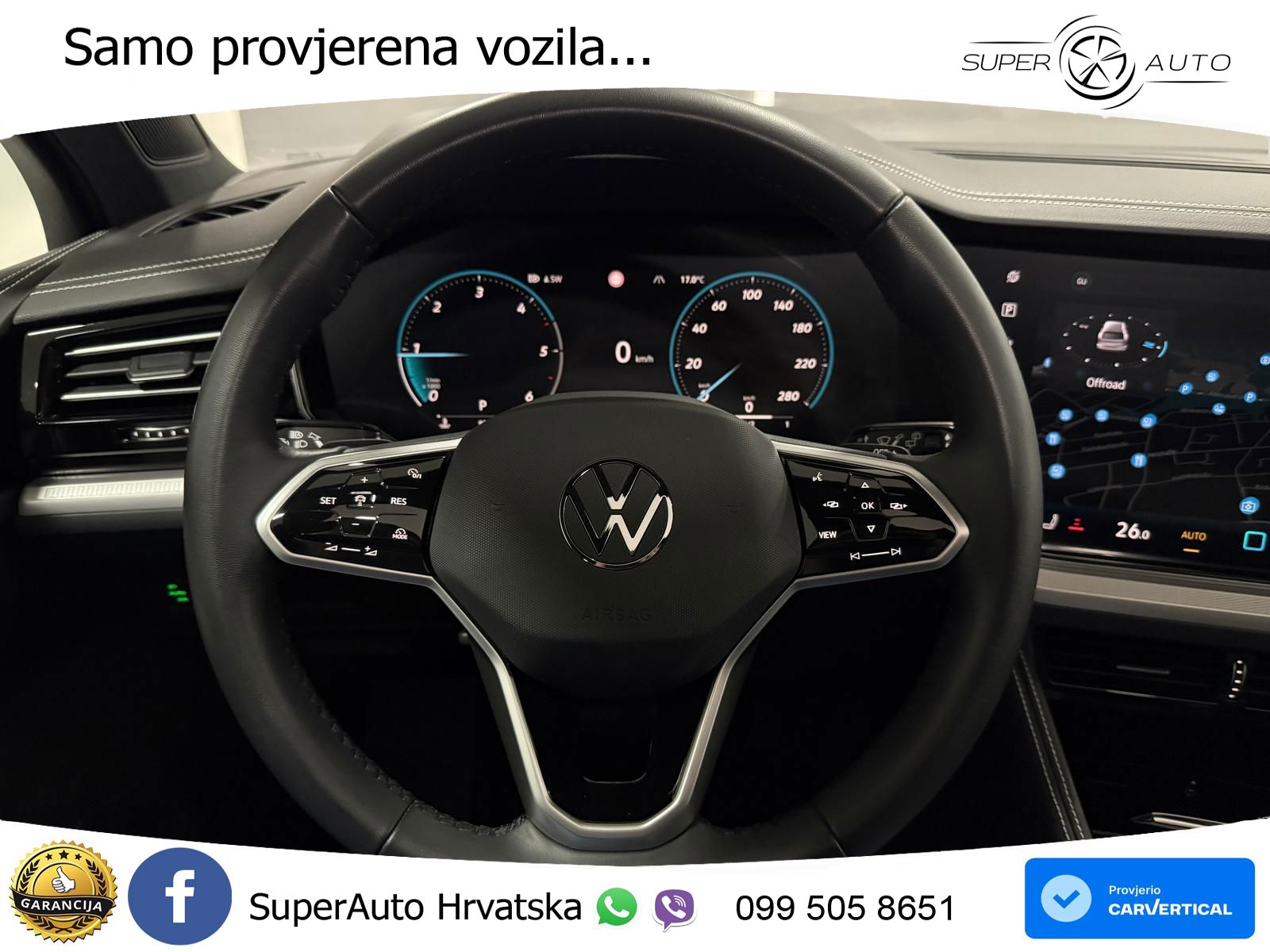 Volkswagen Touareg 3.0 V6 TDI (286 KS) 4MOTION Tiptronic LED+GR SJED+ACC