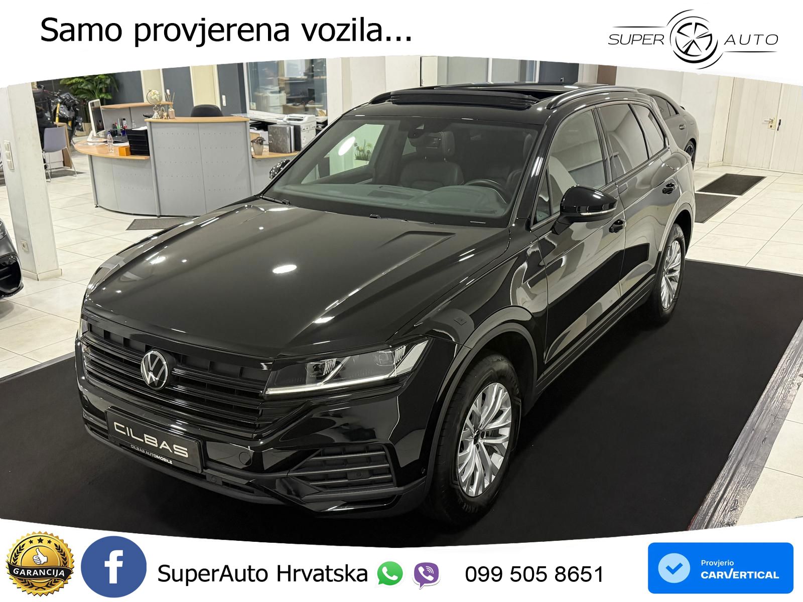 Volkswagen Touareg 3.0 V6 TDI (286 KS) 4MOTION Tiptronic LED+GR SJED+ACC